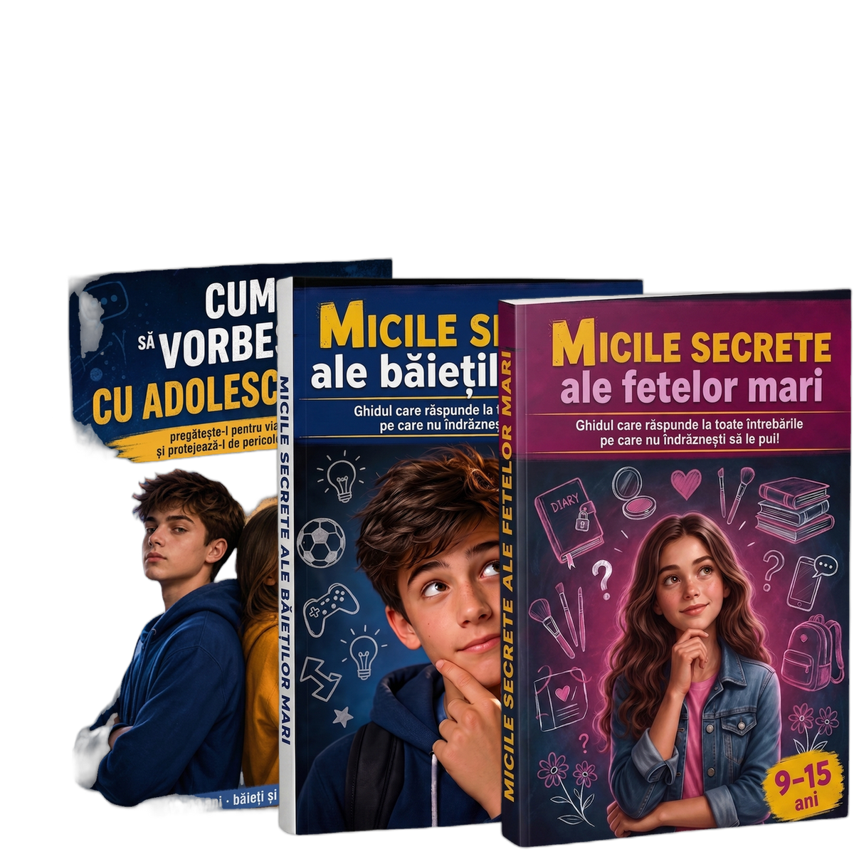 Pachet: Adolescent + Pubertate (3 cărți)
