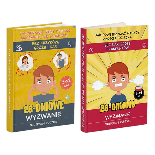 Zestaw: Bez krzyku + Bez wybuchów gniewu