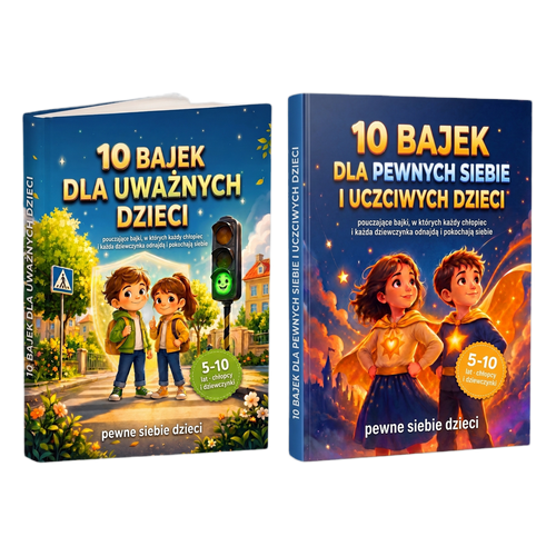 Zestaw: Uważne dzieci + Pewne siebie dzieci
