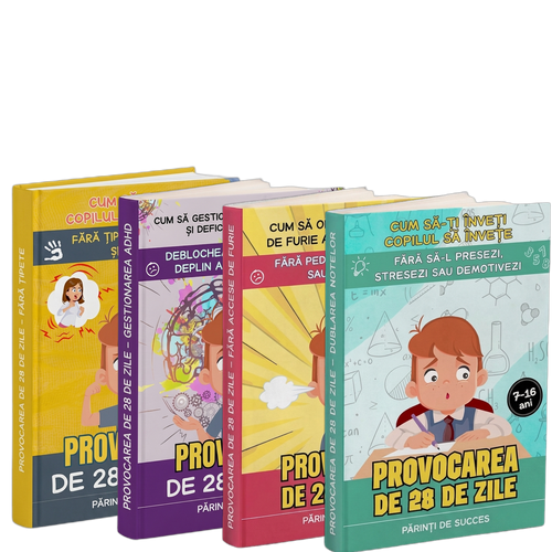 Pachet: Cele 4 provocări de 28 de zile