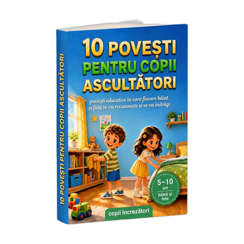 10 povești pentru copii ascultători